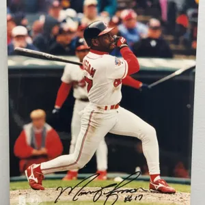 Marquis Grissom Autographed 8x10 Photo