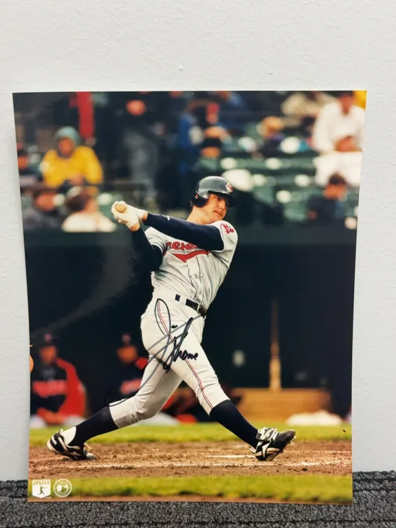 Jim Thome Autographed 8x10 Photo