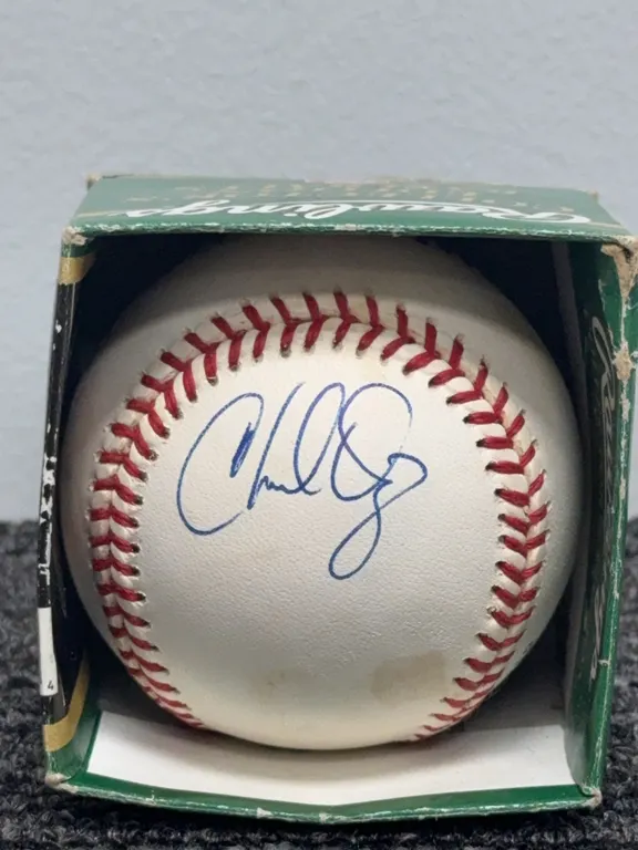 Chad Ogea Autographed Official American League Baseball