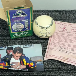 Omar Vizquel Autographed 1998 Colorado All-Star Game Baseball w/ COA
