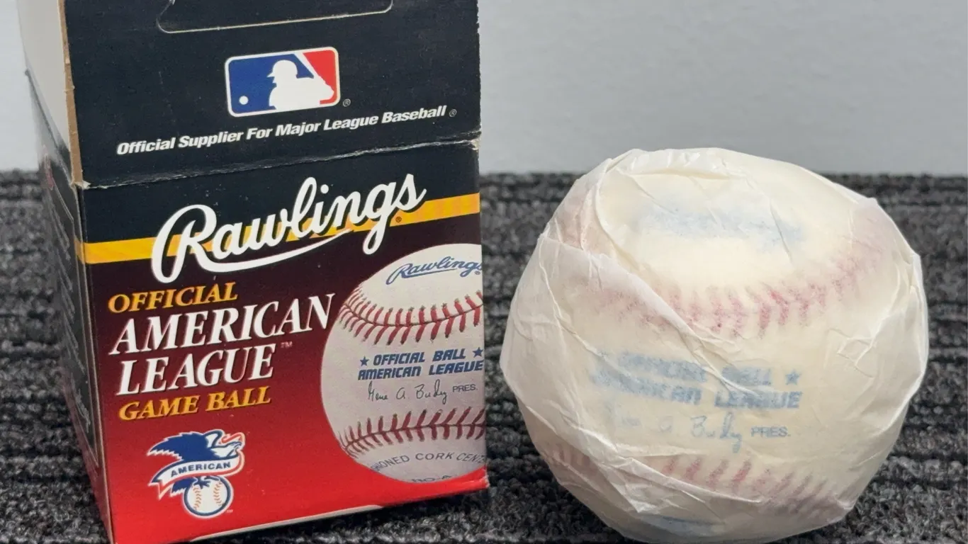 **NEW** Vintage Rawlings Official American League Championship Baseball