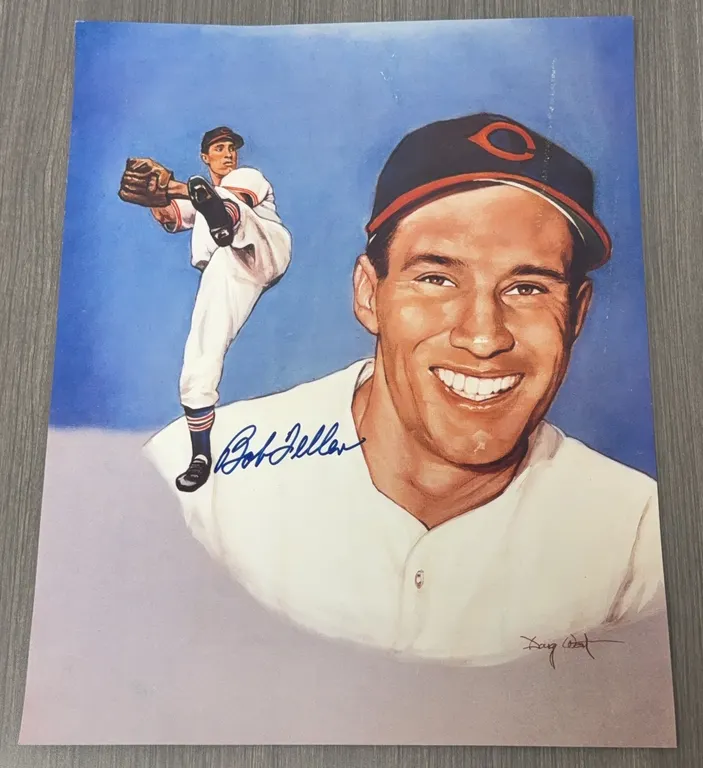 Bob Feller Autographed 16x20 Photo