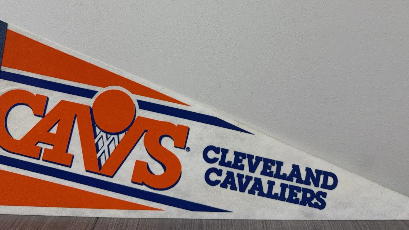 Vintage Cleveland Cavaliers Pennant