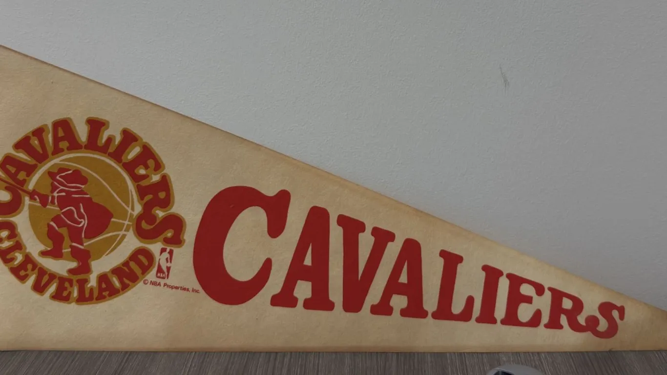 Vintage Cleveland Cavaliers Pennant