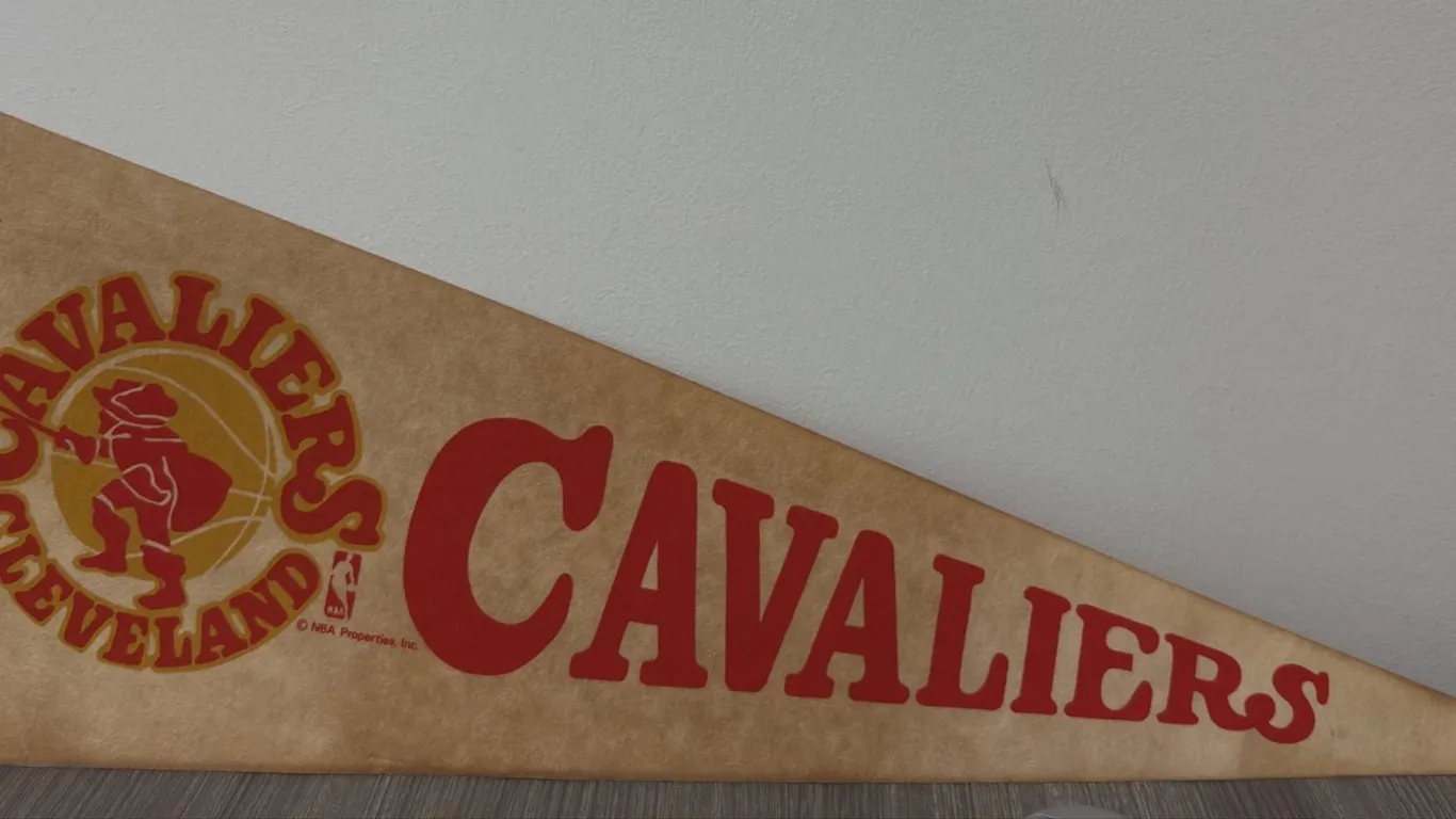 Vintage Cleveland Cavaliers Pennant