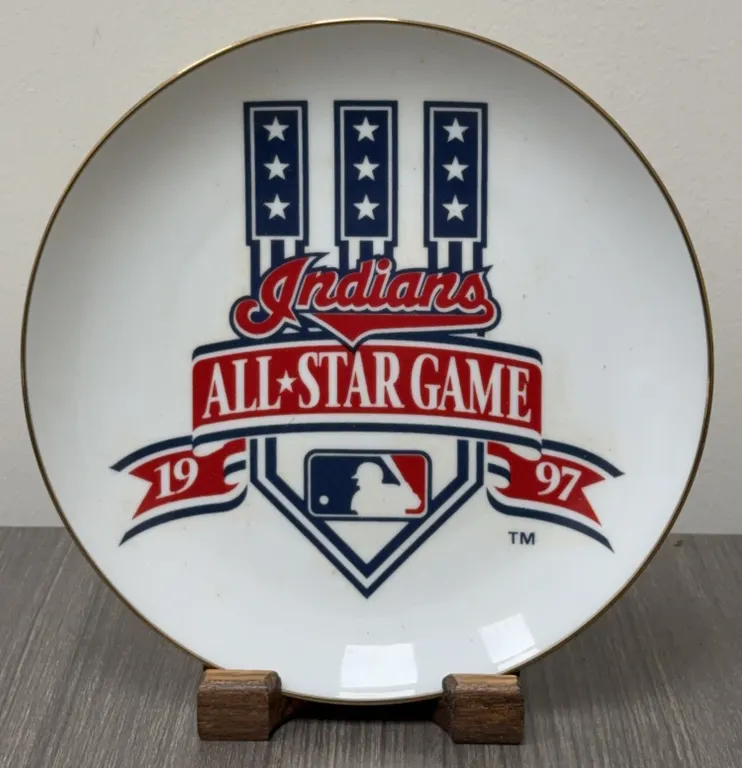 1995 Cleveland Indians All-Star Game Collector's Plate