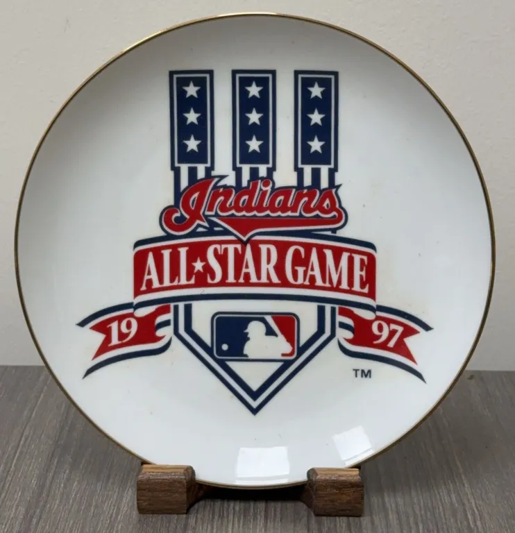 1995 Cleveland Indians All-Star Game Collector's Plate