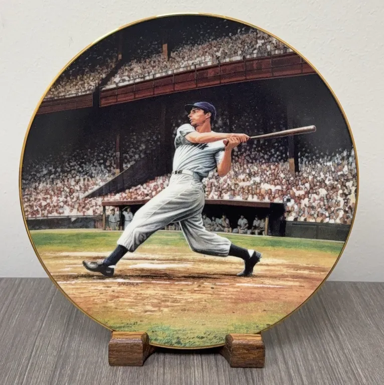 1993 Joe DiMaggio "The Streak" Commerative Souvenir Plate Limited Edition #9002C