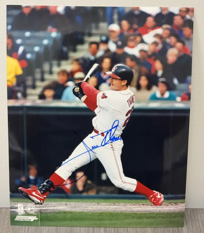 Jim Thome Autographed 8x10 Photo