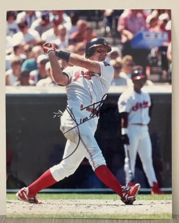 Jim Thome Autographed 8x10 Photo