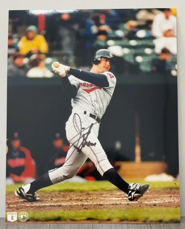 Jim Thome Autographed 8x10 Photo