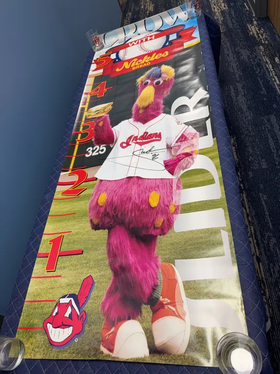 Vintage Grow with Slider Autographed Poster