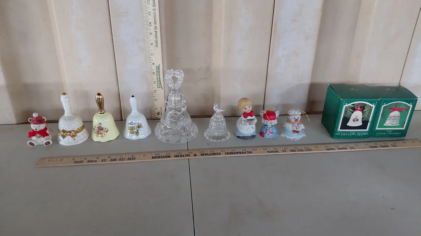 Assorted Vintage Bells-Hallmark, Etc.