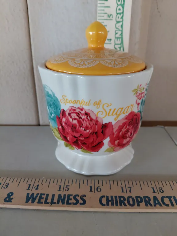 The Pioneer Woman Stoneware Sugar Bowl