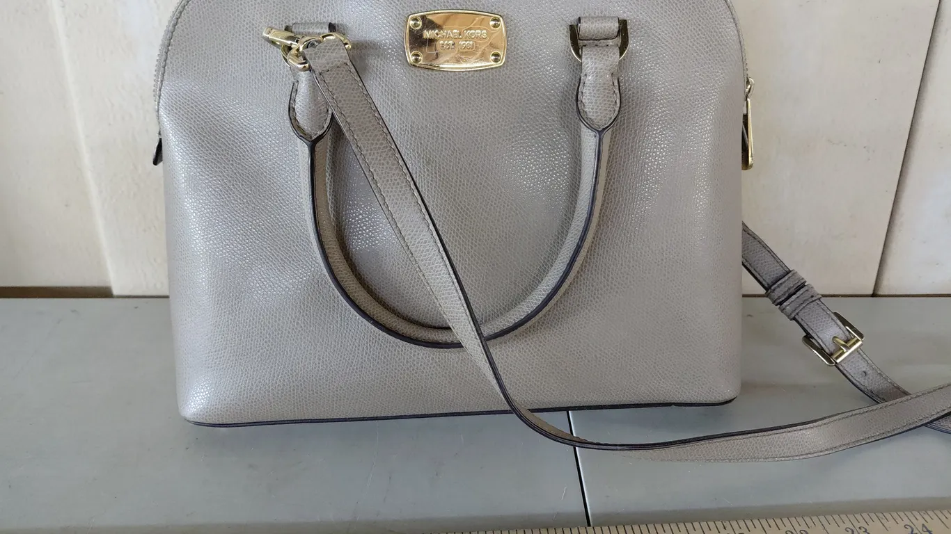 Michael Kors Tote Purse, Lightly Worn, Minor Sticky Spot Of Front