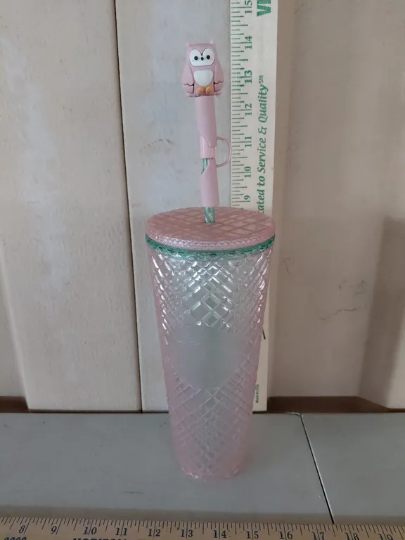 New Starbucks Plastic Tumbler Cup 24 oz