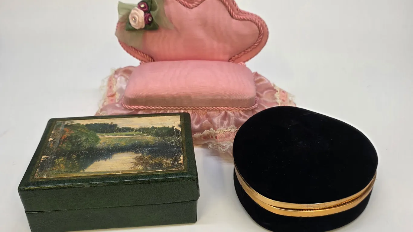 Three Small Jewelry Boxes