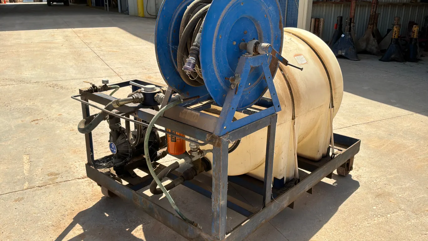 225 GALLON BULK OIL DISPENSOR/RECOVERY SYSTEM