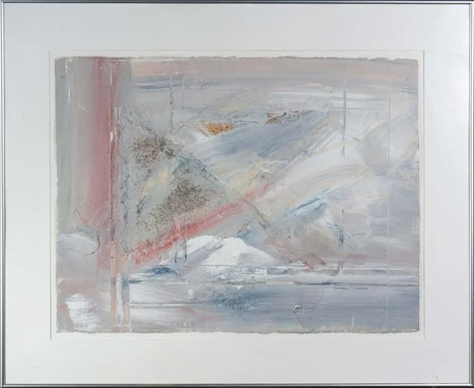 SHARON NORMAN THE LIGHT ABSTRACT COMPOSITION