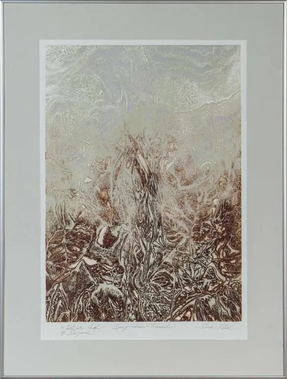 S.T. PEARL "SPRING RELEASE-TURMOIL" ETCHING
