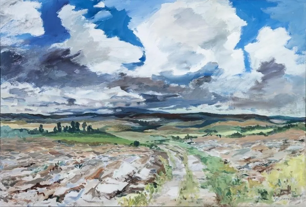 WYNONA MULCASTER (1915-2016) "SUMMER STORM"
