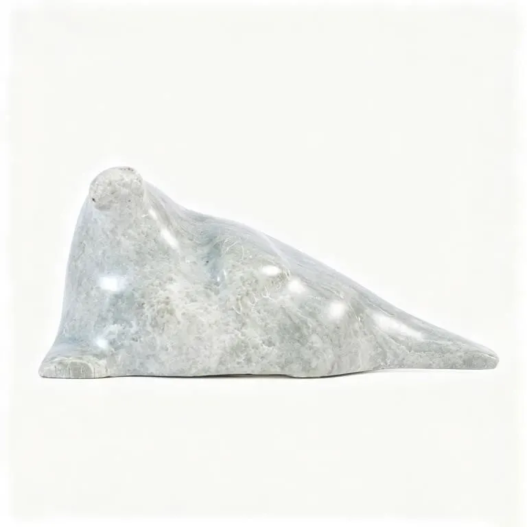 SIGNED ALICE MICKEYOOK SOAPSTONE SEAL