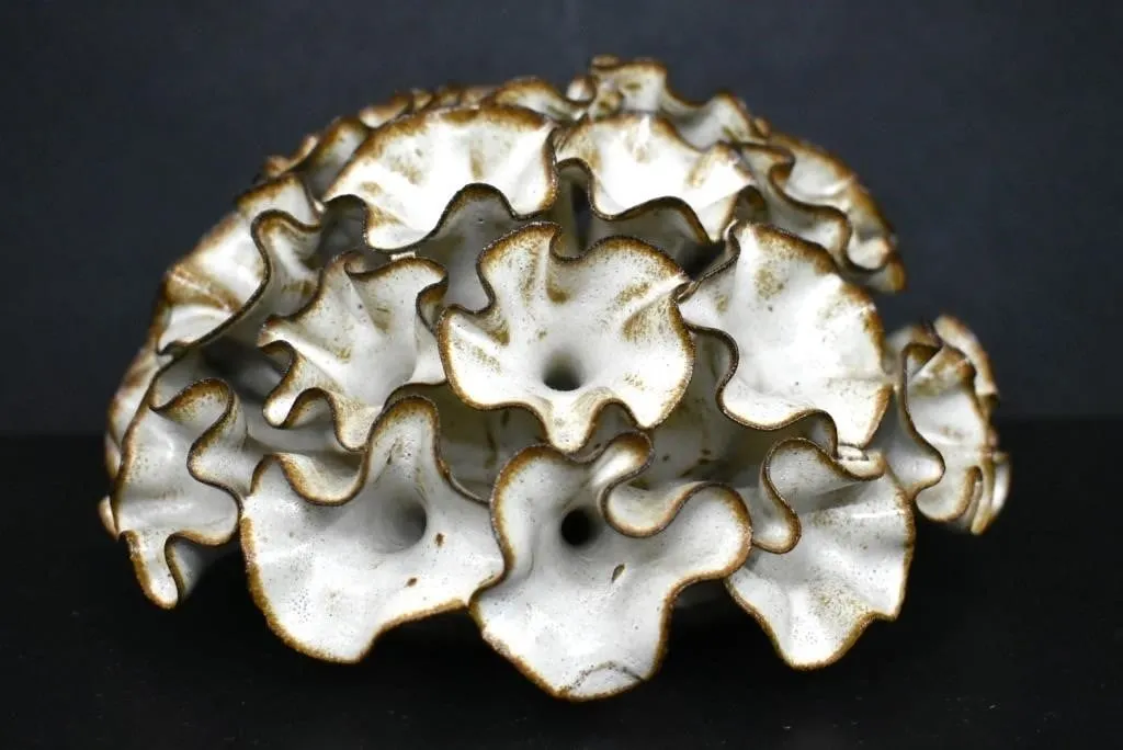 CERAMIC CORAL SCULPTURE