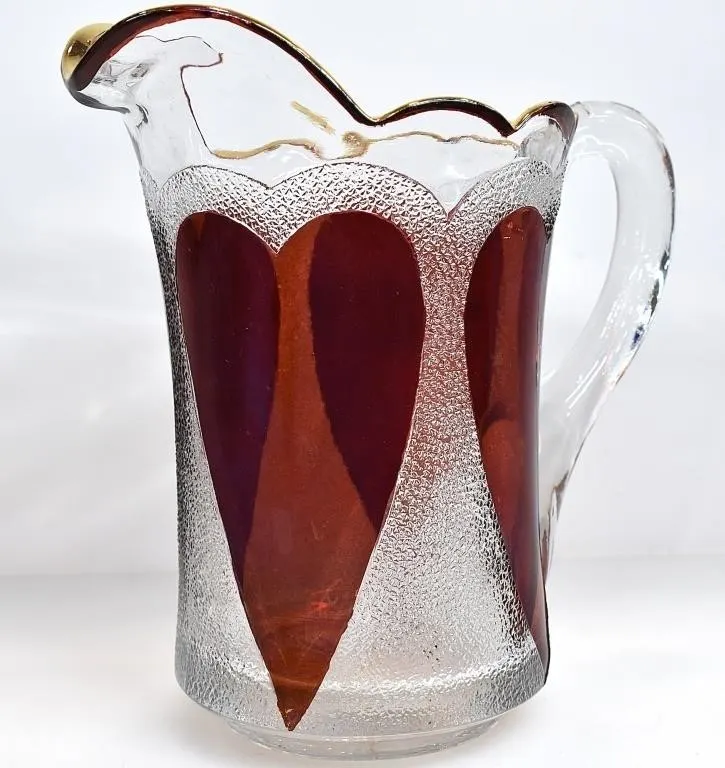NEW MARTINSVILLE HEART PITCHER