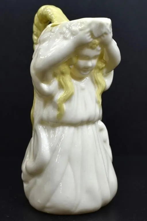 BELLEEK "UNDINE" WATER NYMPH CREAMER