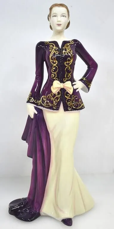 SIGNED ROYAL DOULTON "ELIZABETH" FIGURINE