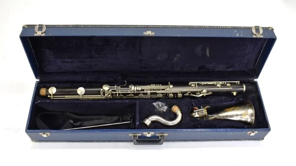 NOBLET PARIS BASS CLARINET W/ CASE