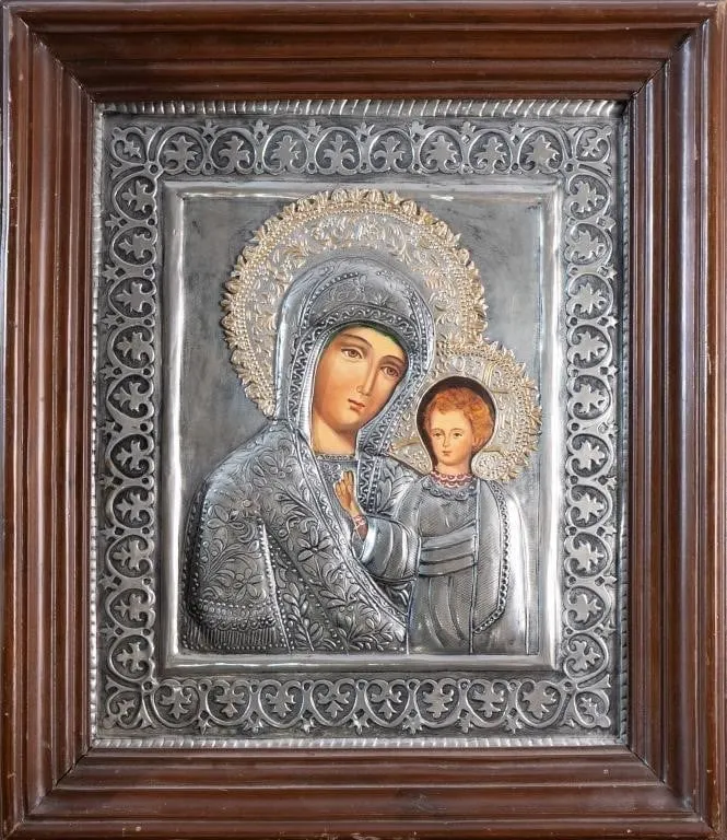 RUSSIAN ORTHODOX KAZANSKAYA MOTHER OF GOD ICON