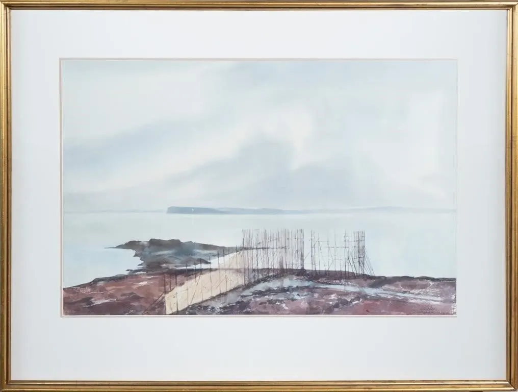 EDWARD PULFORD "SHORELINE NEAR PARRSBORO ISLAND"