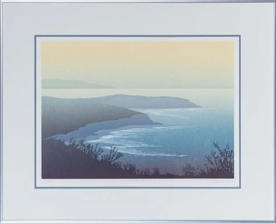 PETER & TRAUDL MARKGRAF "CABOT TRAIL" SERIGRAPH
