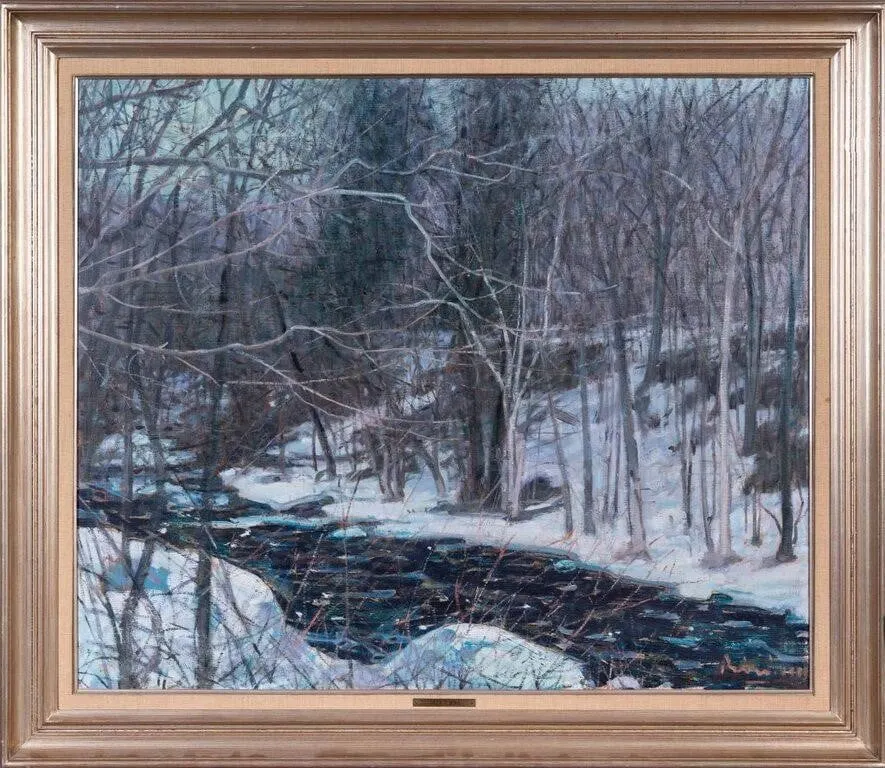 G�ZA T. BIR� "WINTER STREAM," 1981