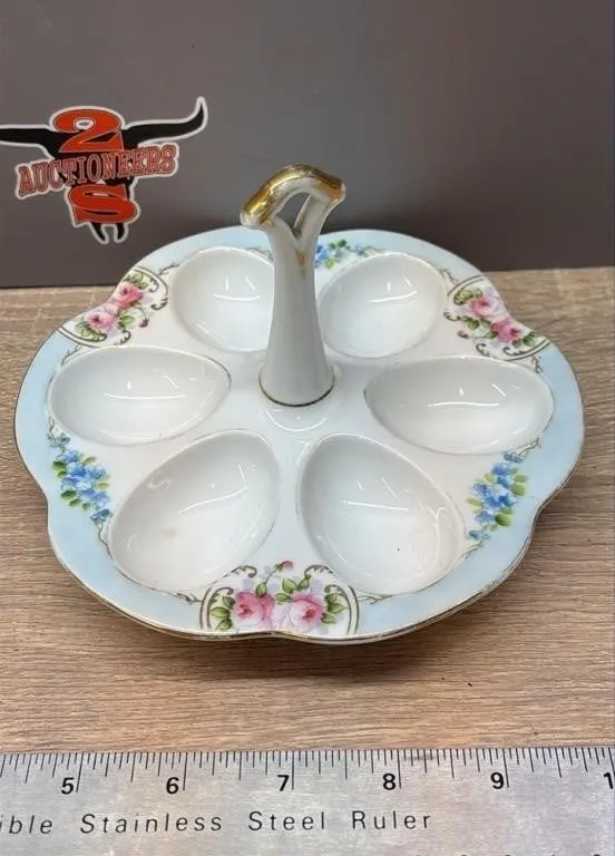 Noritake Porcelain Egg Tray. *SC