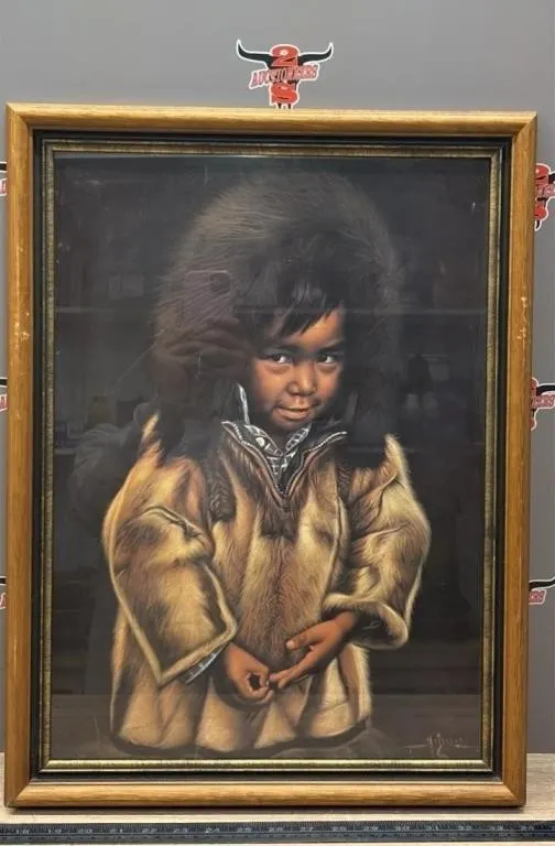 Little Children of the North Print Signed by