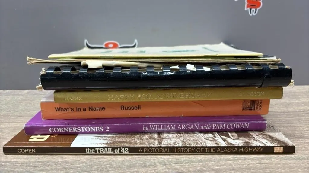 Asst. Cook Books, History & More.