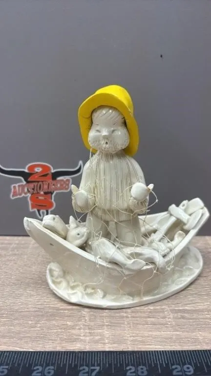 Pottery Fisherman By Vivian Tanner. *SC