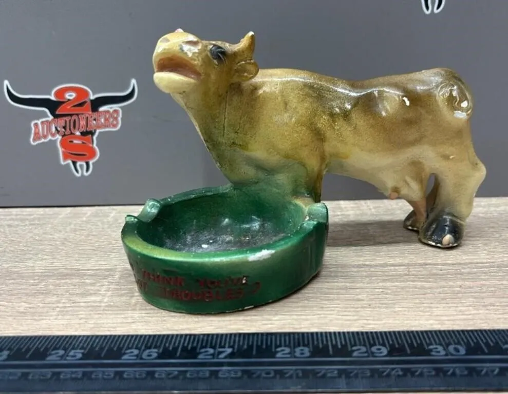 You Think You Have Troubles Chalkware? Ashtray.
