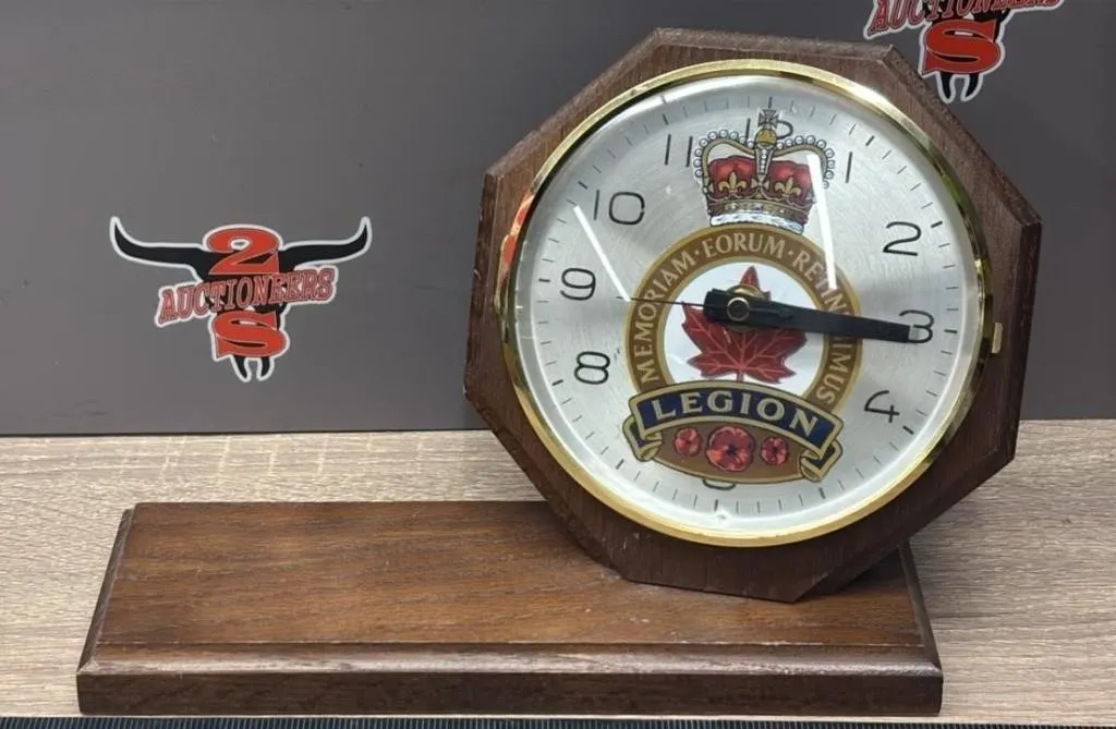 Legion Table Clock. Untested.