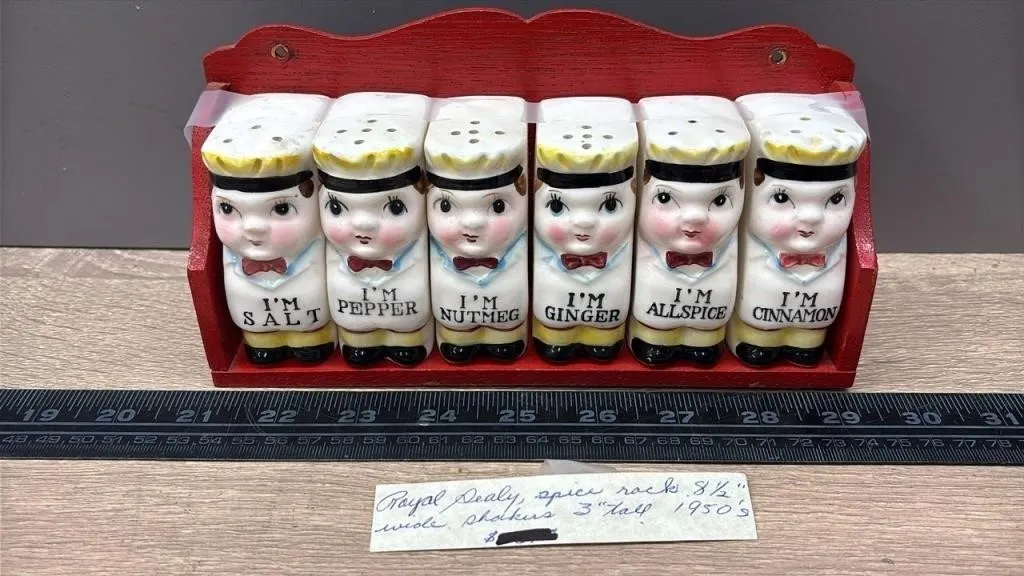 Royal Sealy Complete Spice Rack.