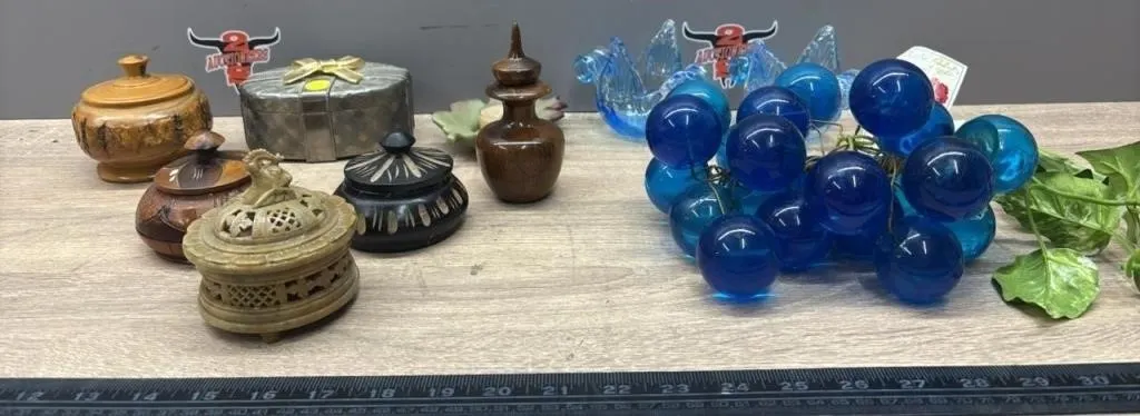 Trinket Boxes, Candles Holders, Etc. *NO SHIPPING