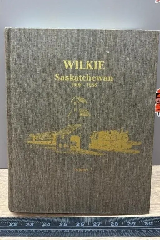 Wilkie Sask. 1908-1988 Volume 1 History Book.