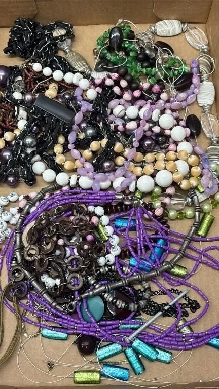 Quantity of Asst. Costume Necklaces.