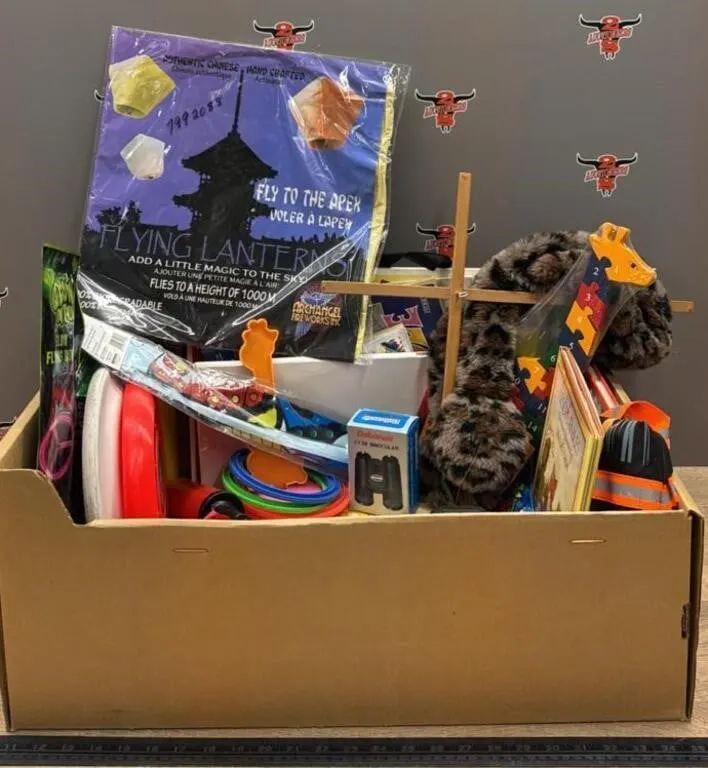 Box Full of Children�s Toys, Crafts Puzzles &