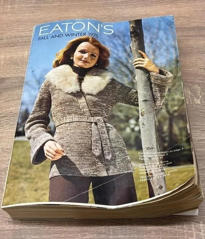 1975 Eaton�s Fall & Winter Catalogue.