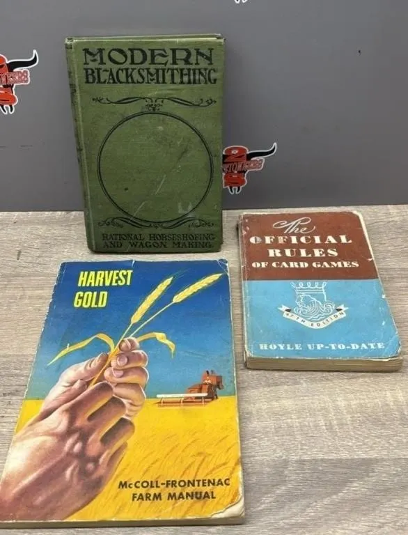 3 Asst. Vintage Books.