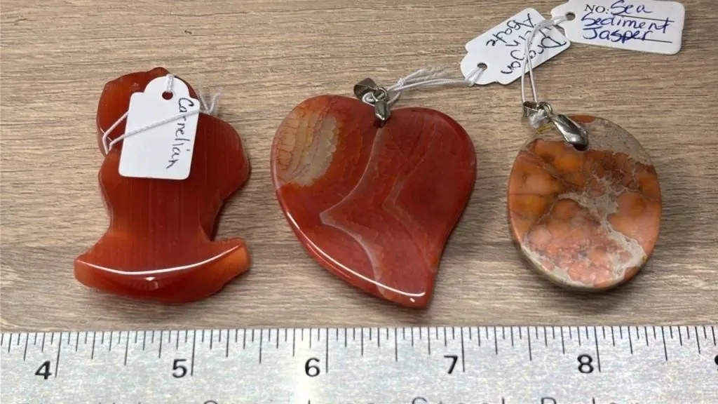 2 Crystal Pendants & Owl Crystal Figure.
