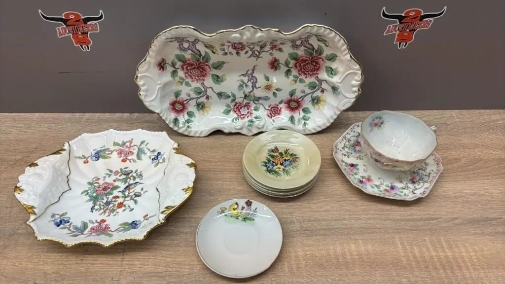 10Pc Asst. Decorative Dishes/Teacup